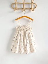 Young Girls Floral Print Spaghetti Strap Casual Dress